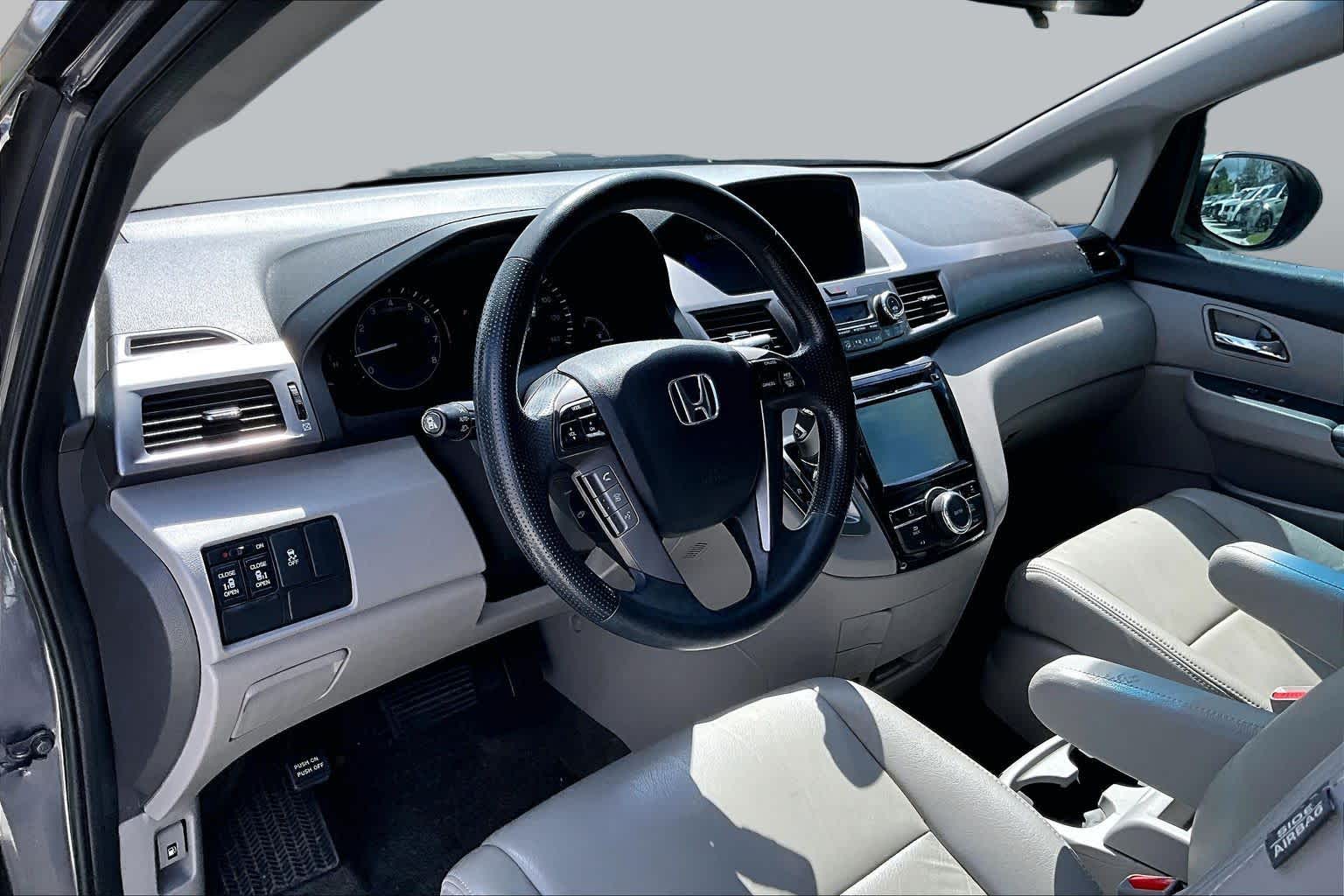 2015 Honda Odyssey EX Alabaster Silver Metallic at AutoNation USA Houston