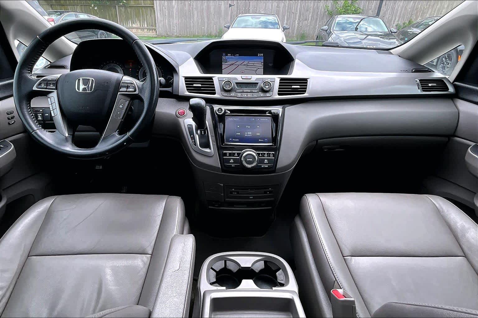2016 Honda Odyssey Touring White Diamond Pearl at AutoNation USA Katy