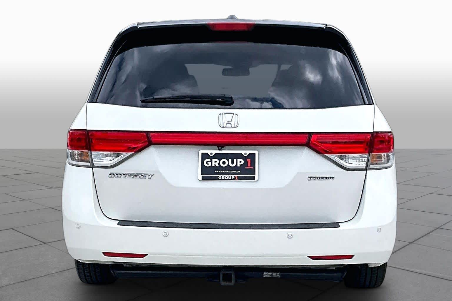 2016 Honda Odyssey Touring White Diamond Pearl at AutoNation USA Katy