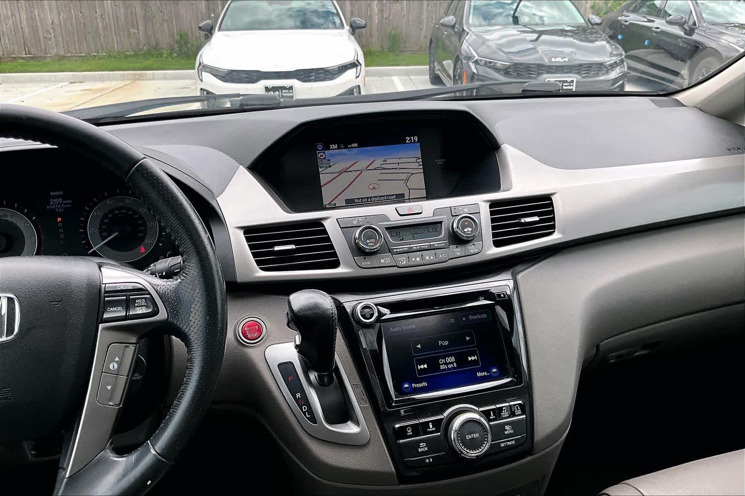 2016 Honda Odyssey Touring White Diamond Pearl at AutoNation USA Katy