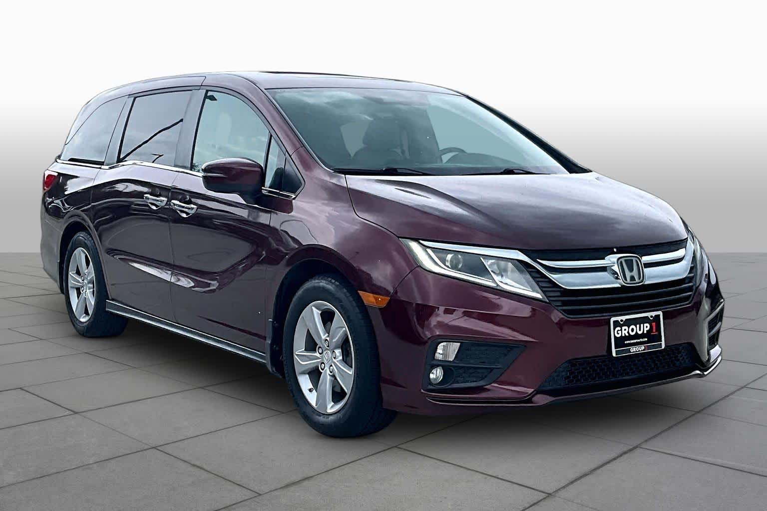 2018 Honda Odyssey EX-L Deep Scarlet Pearl at Group 1 Toyota Southwest