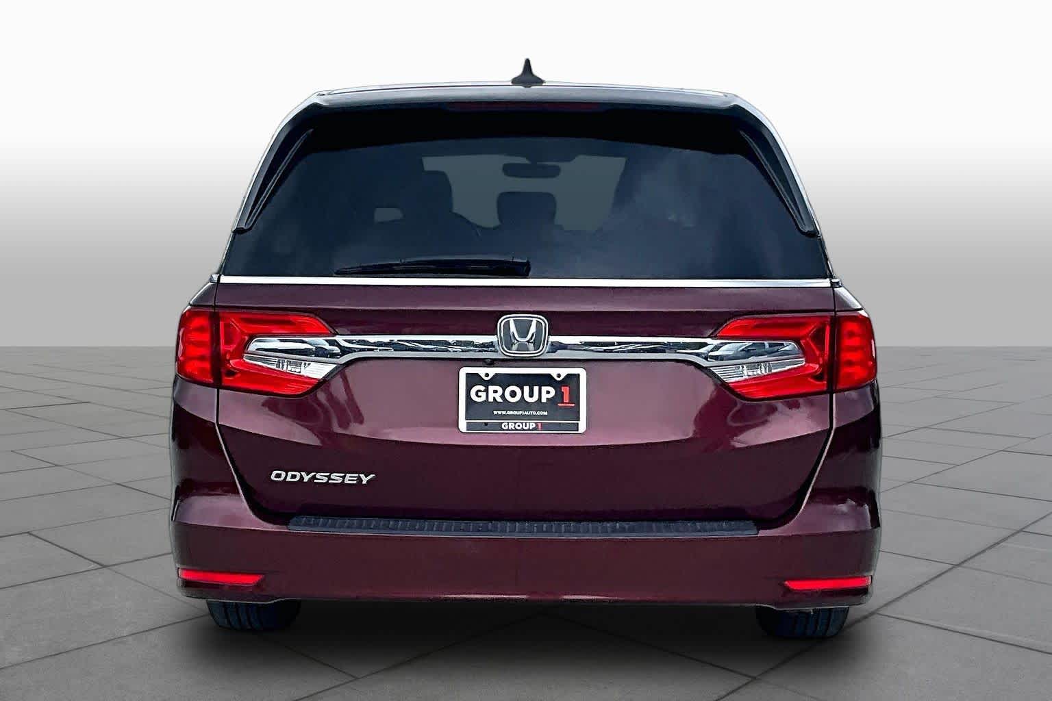 2018 Honda Odyssey EX-L Deep Scarlet Pearl at Group 1 Toyota Southwest