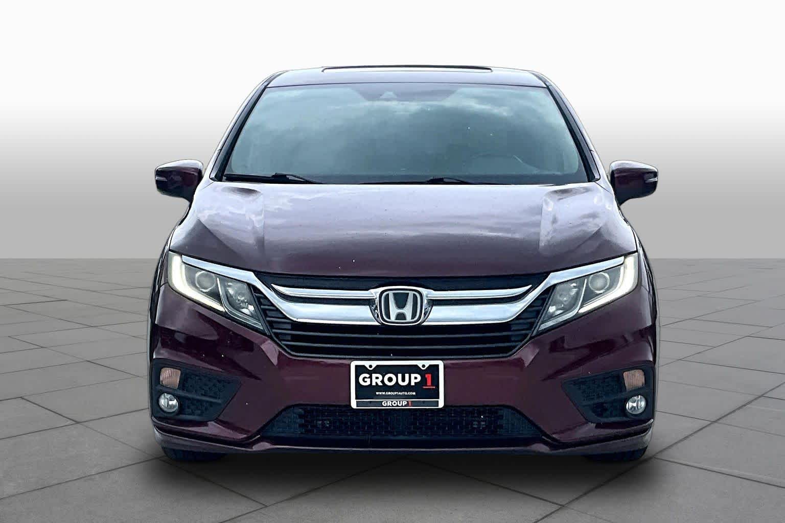 2018 Honda Odyssey EX-L Deep Scarlet Pearl at Group 1 Toyota Southwest