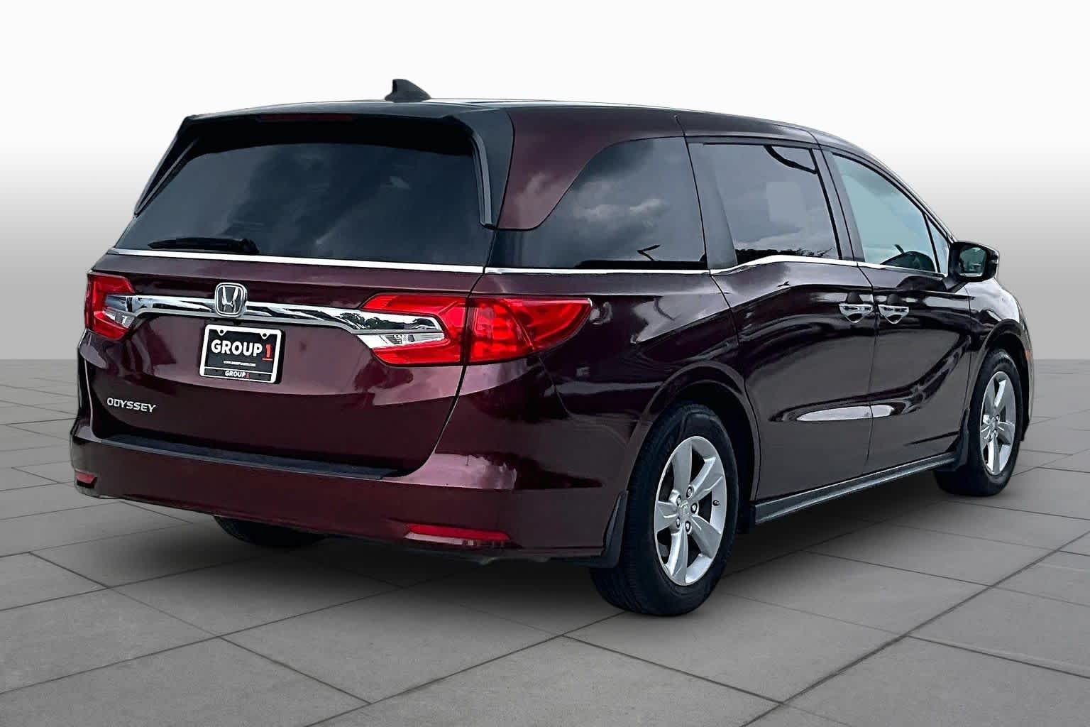 2018 Honda Odyssey EX-L Deep Scarlet Pearl at Group 1 Toyota Southwest