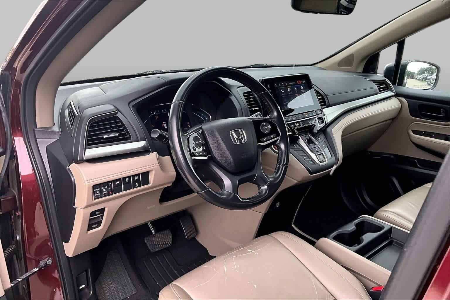 2018 Honda Odyssey EX-L Deep Scarlet Pearl at Group 1 Toyota Southwest