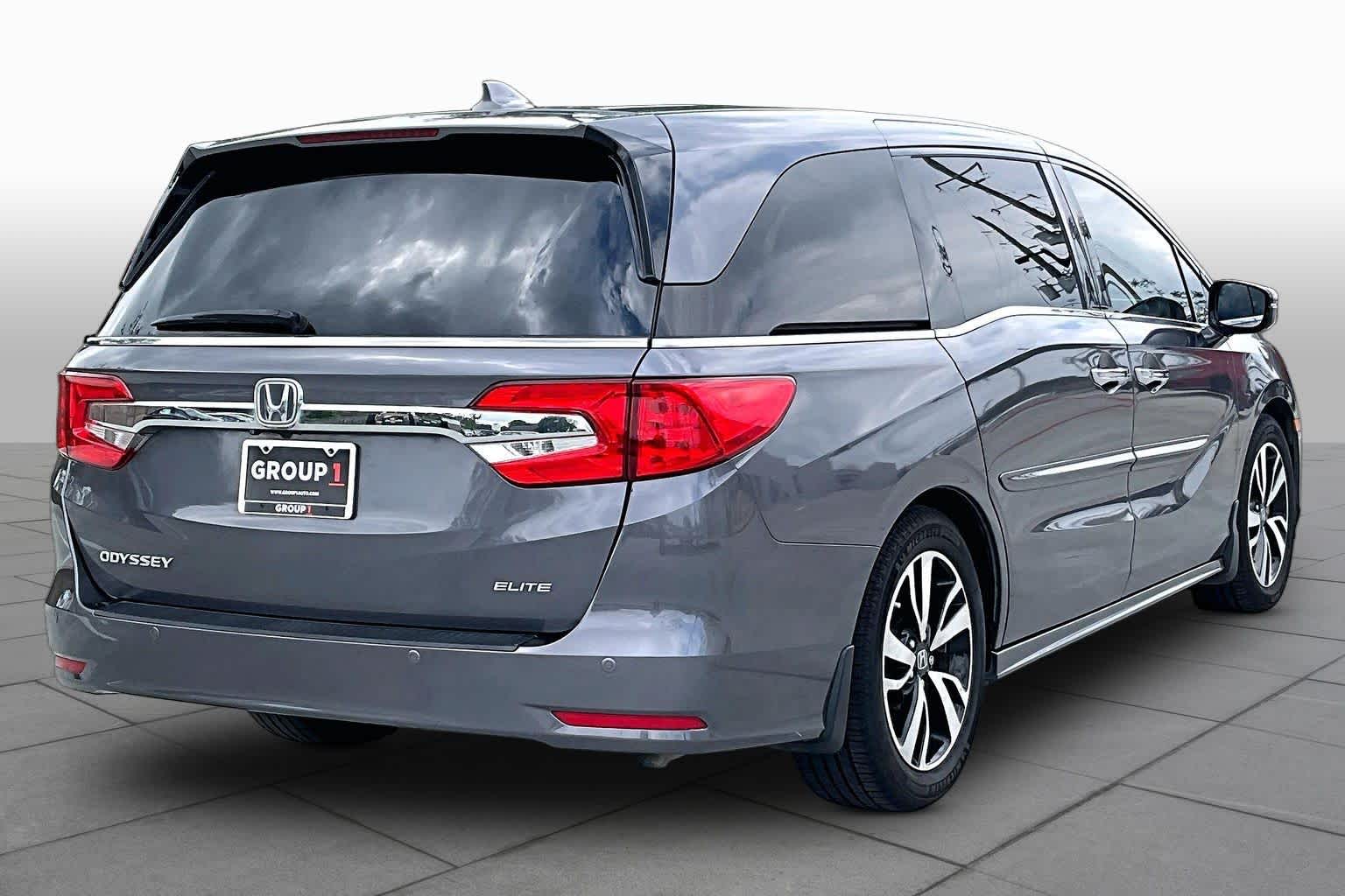 2019 Honda Odyssey Elite Modern Steel Metallic at Lexus Southwest Houston