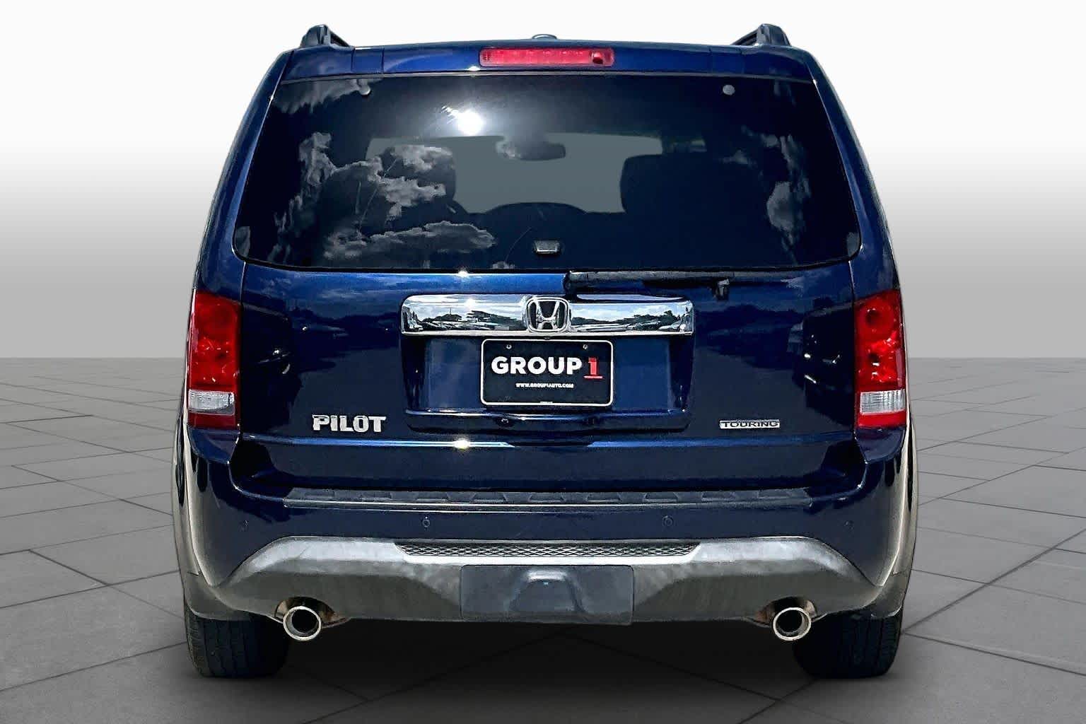 2015 Honda Pilot Touring Obsidian Blue Pearl at Tomball Ford