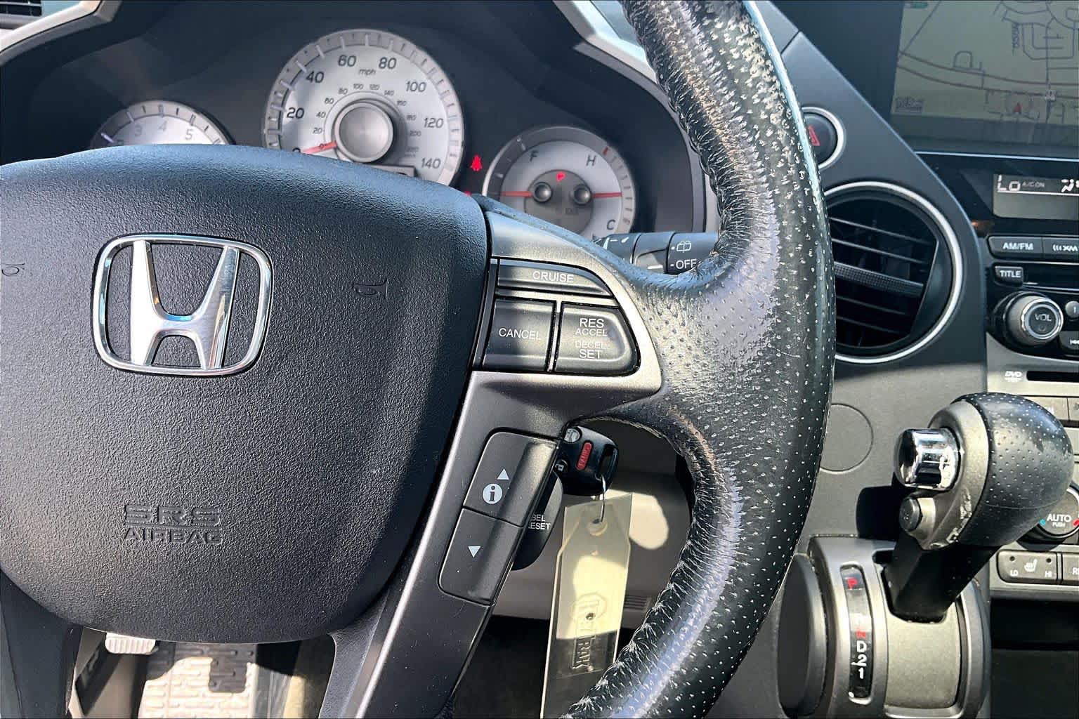 2015 Honda Pilot Touring Obsidian Blue Pearl at Tomball Ford