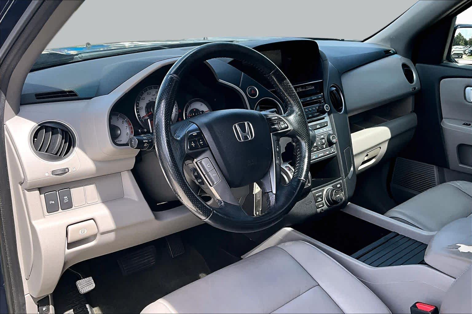 2015 Honda Pilot Touring Obsidian Blue Pearl at Tomball Ford