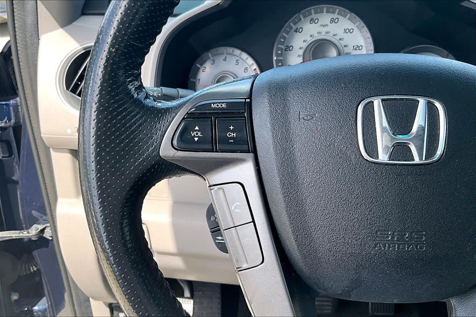 2015 Honda Pilot Touring Obsidian Blue Pearl at Tomball Ford