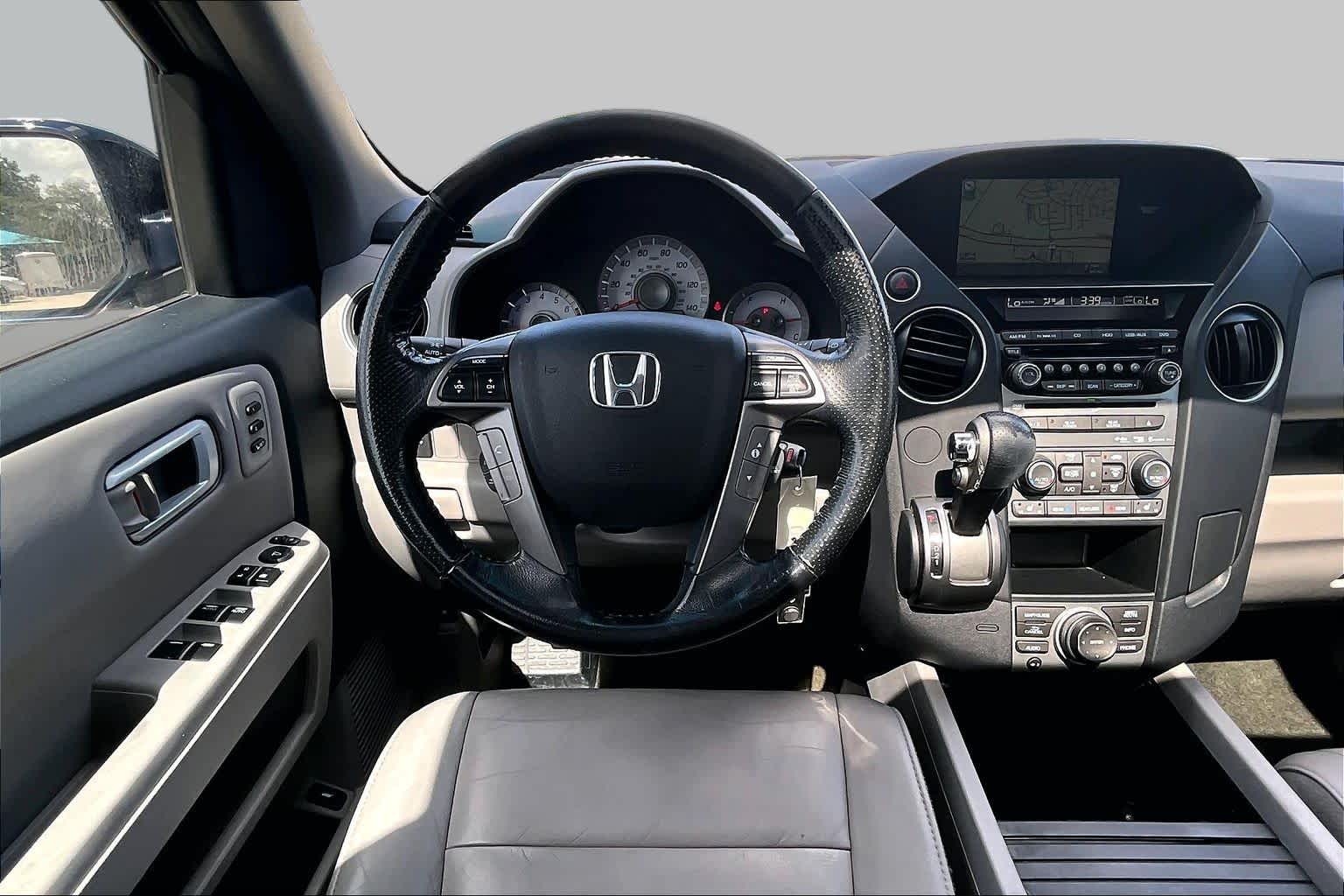 2015 Honda Pilot Touring Obsidian Blue Pearl at Tomball Ford