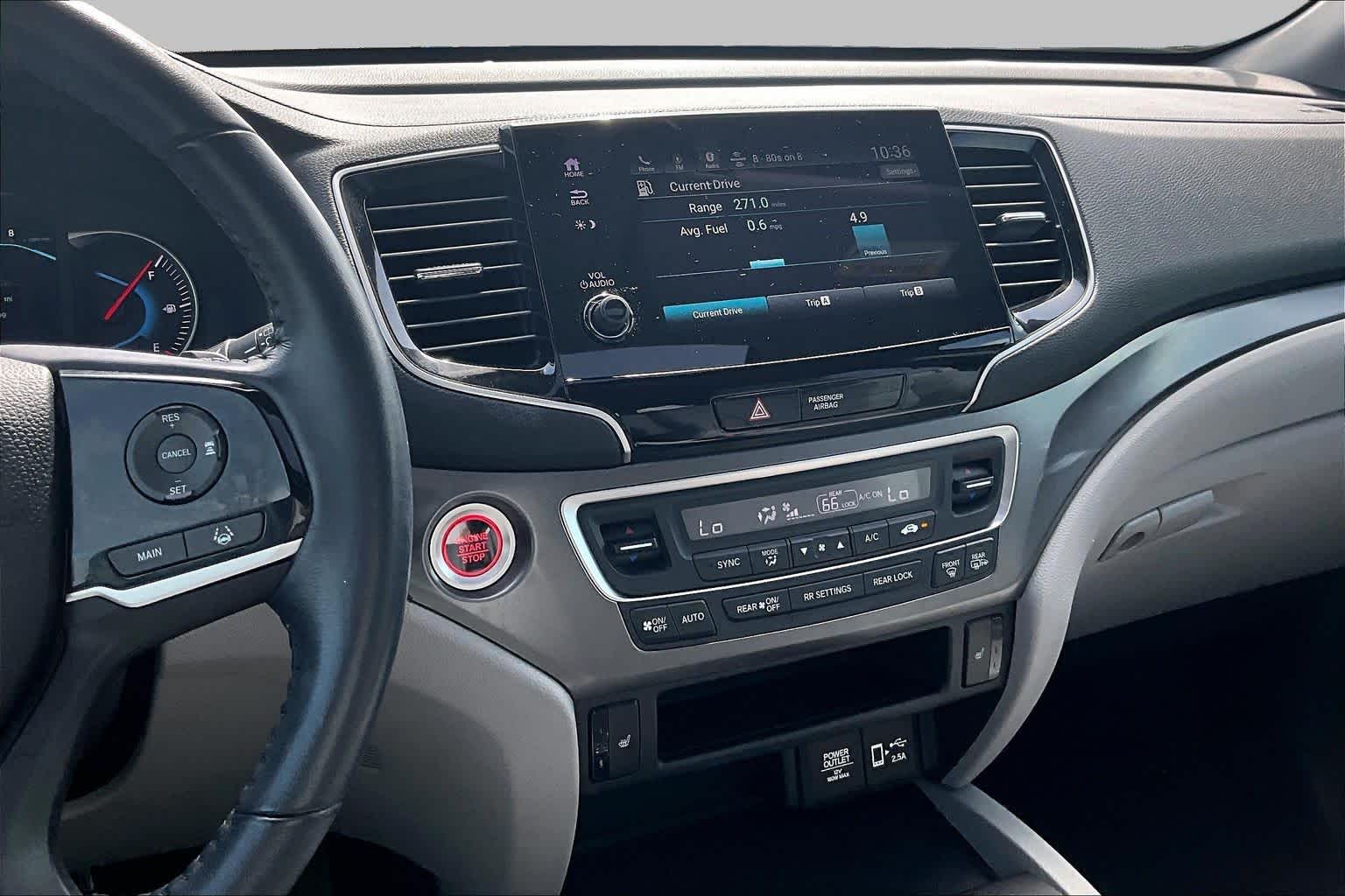 2022 Honda Pilot EX-L Lunar Silver Metallic at Group 1 Toyota Southwest