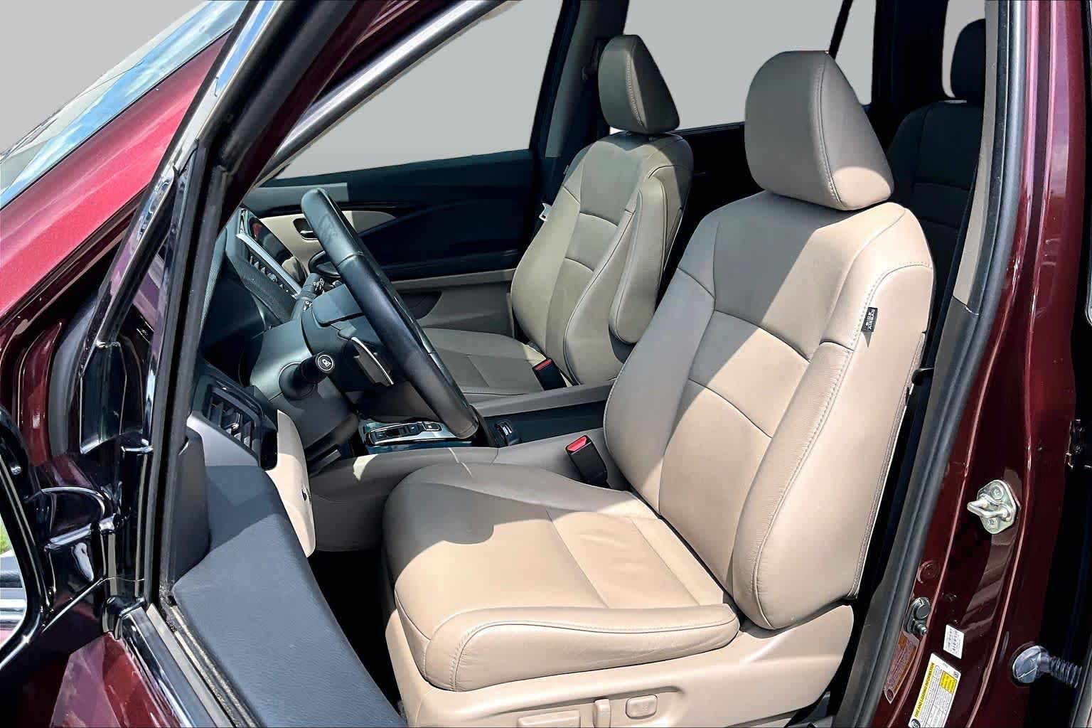 2018 Honda Pilot Touring Deep Scarlet Pearl at Honda of Clear Lake