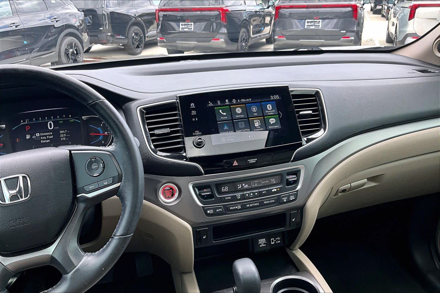 2020 Honda Pilot EX-L Platinum White Pearl at Honda of Clear Lake