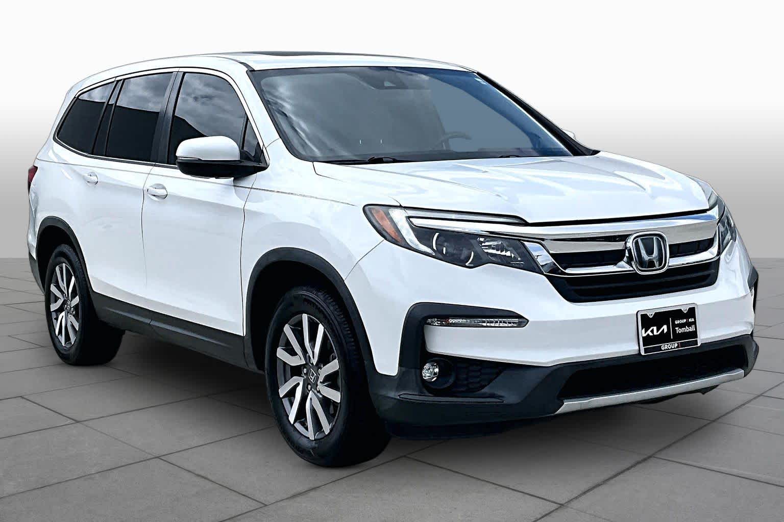 2020 Honda Pilot EX-L Platinum White Pearl at Honda of Clear Lake