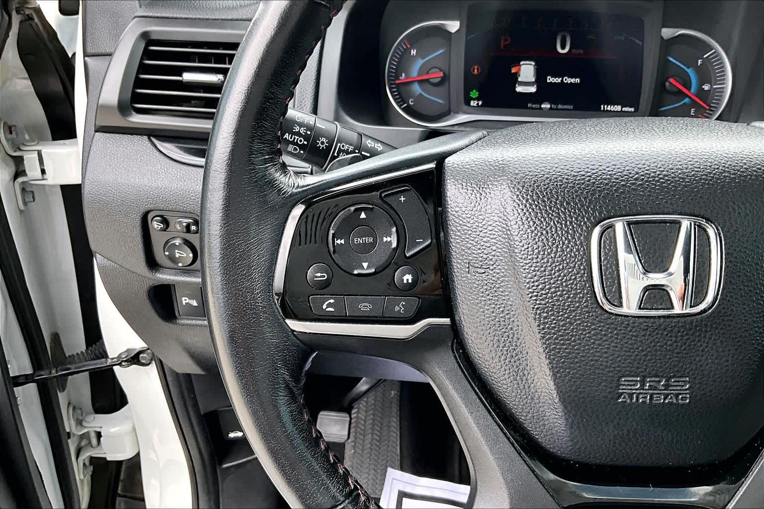 2021 Honda Pilot Black Edition Platinum White Pearl at Beck & Masten Kia