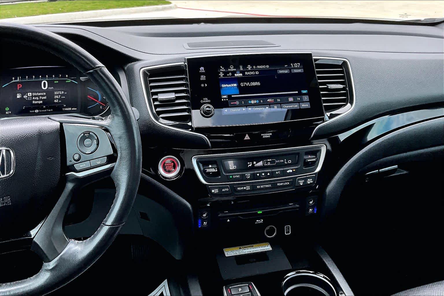 2021 Honda Pilot Black Edition Platinum White Pearl at Beck & Masten Kia