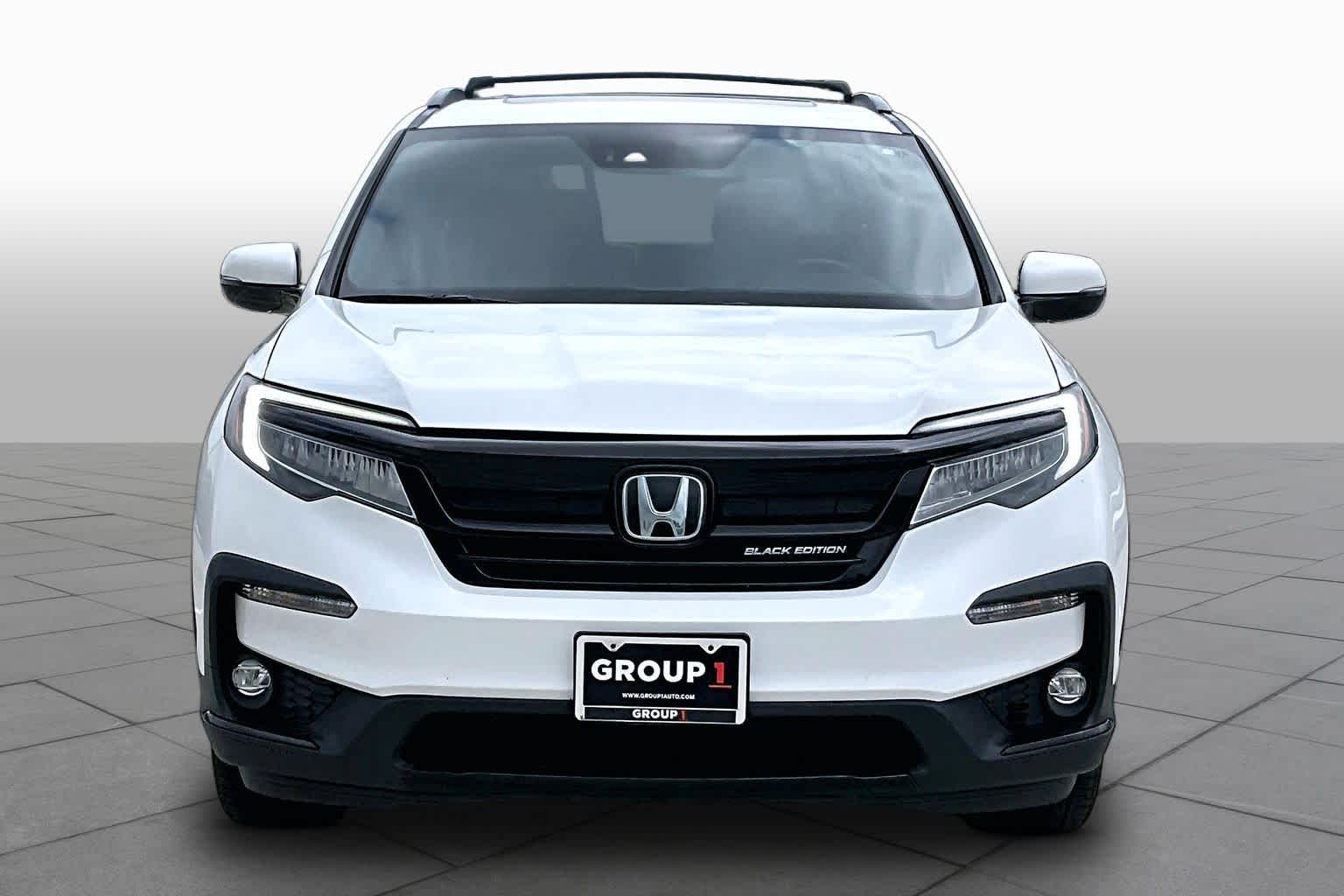 2021 Honda Pilot Black Edition Platinum White Pearl at Beck & Masten Kia