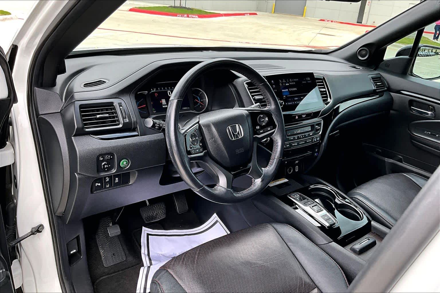 2021 Honda Pilot Black Edition Platinum White Pearl at Beck & Masten Kia