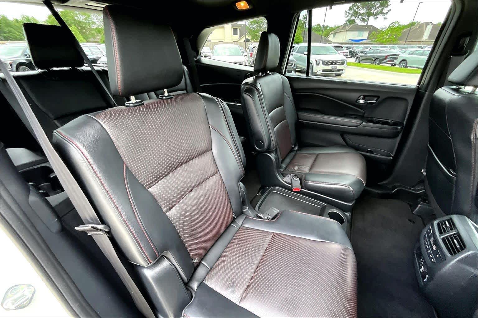 2021 Honda Pilot Black Edition Platinum White Pearl at Beck & Masten Kia