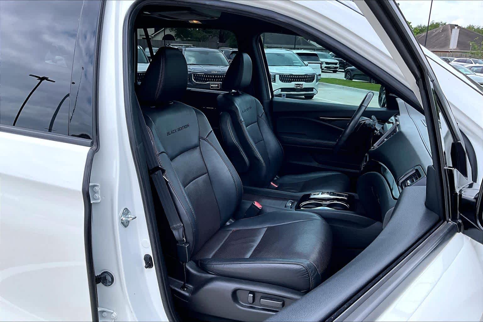 2021 Honda Pilot Black Edition Platinum White Pearl at Beck & Masten Kia