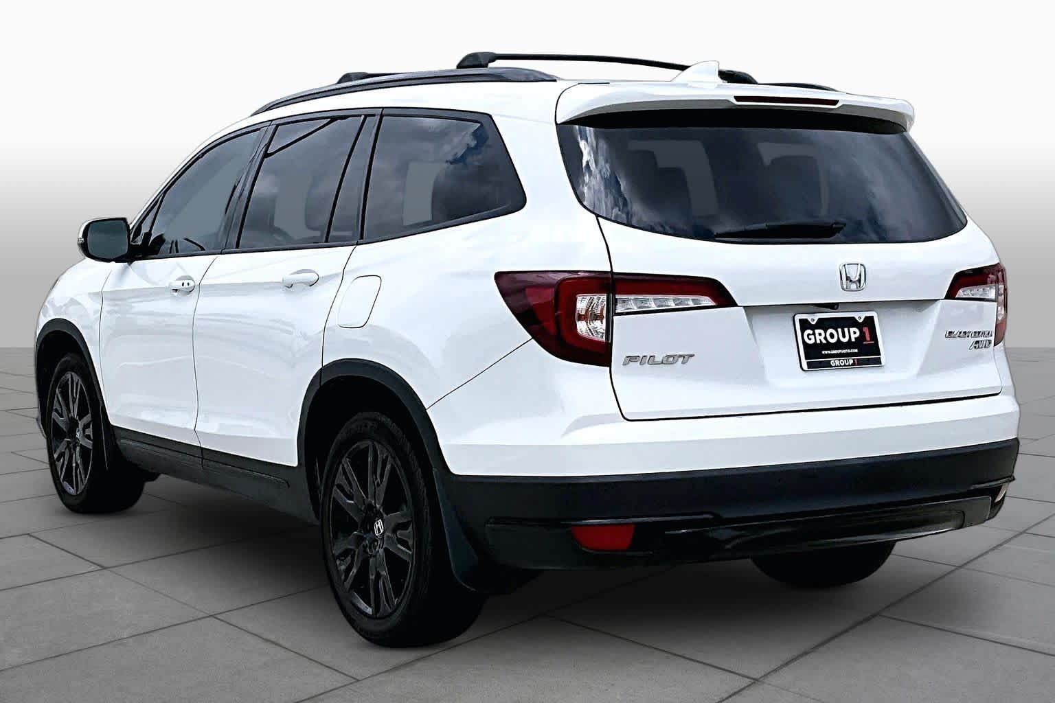 2021 Honda Pilot Black Edition Platinum White Pearl at Beck & Masten Kia