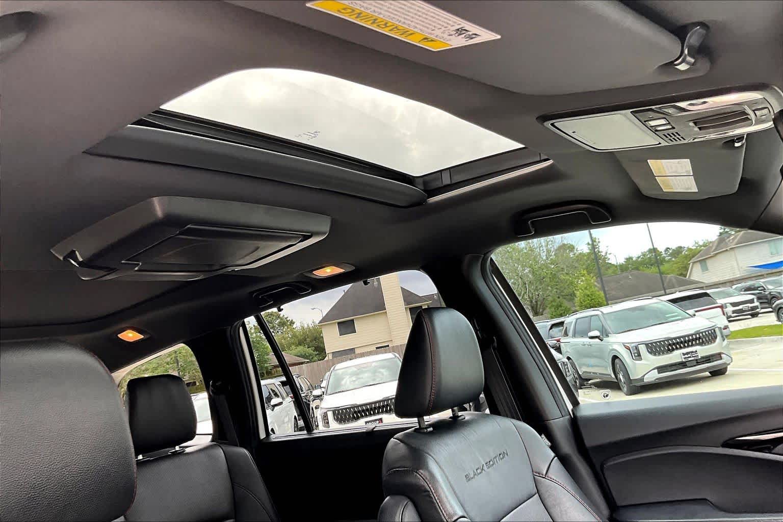 2021 Honda Pilot Black Edition Platinum White Pearl at Beck & Masten Kia