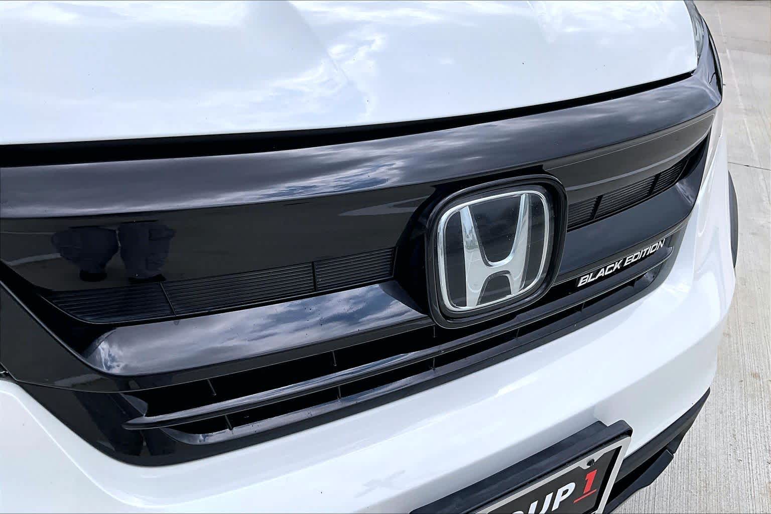 2021 Honda Pilot Black Edition Platinum White Pearl at Beck & Masten Kia