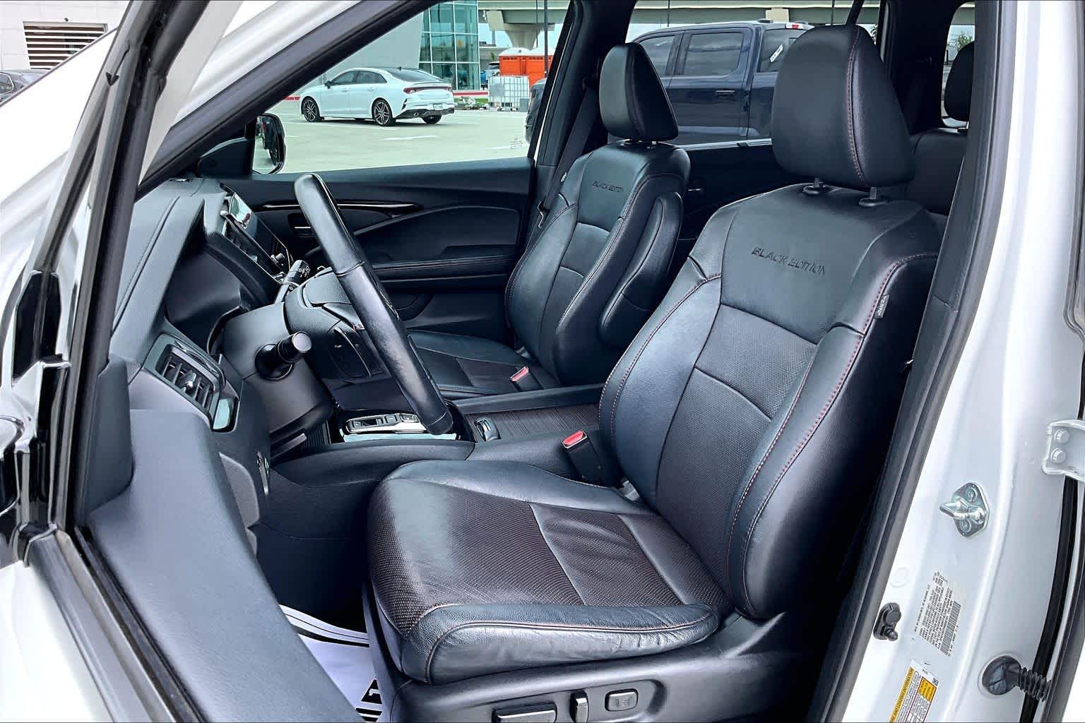 2021 Honda Pilot Black Edition Platinum White Pearl at Beck & Masten Kia