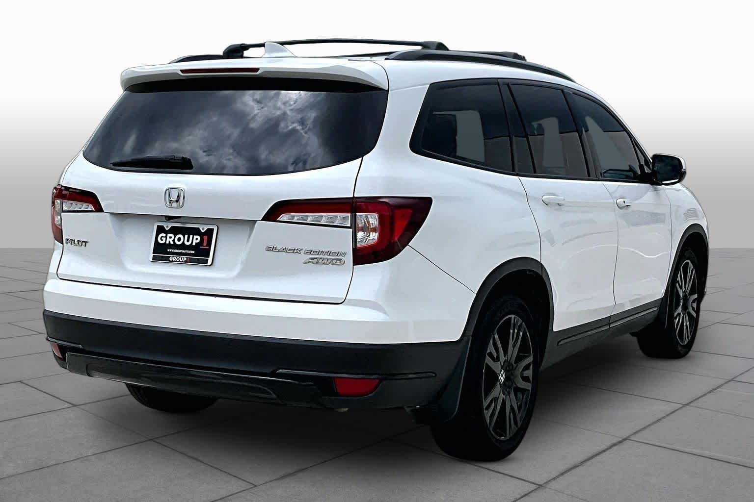 2021 Honda Pilot Black Edition Platinum White Pearl at Beck & Masten Kia