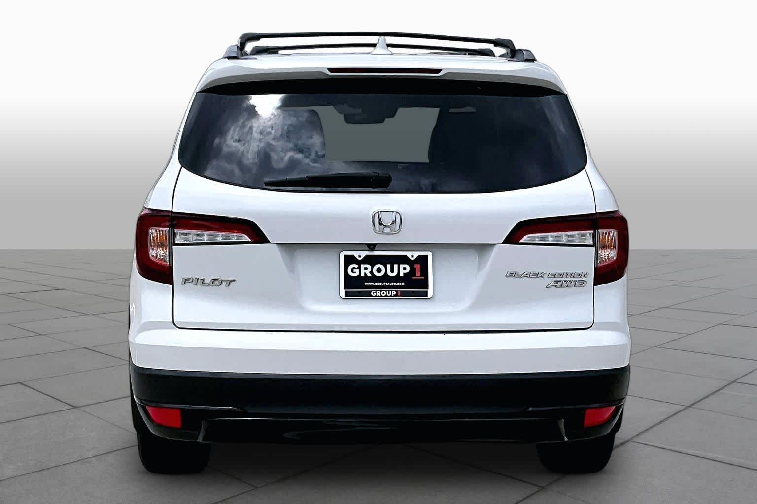 2021 Honda Pilot Black Edition Platinum White Pearl at Beck & Masten Kia