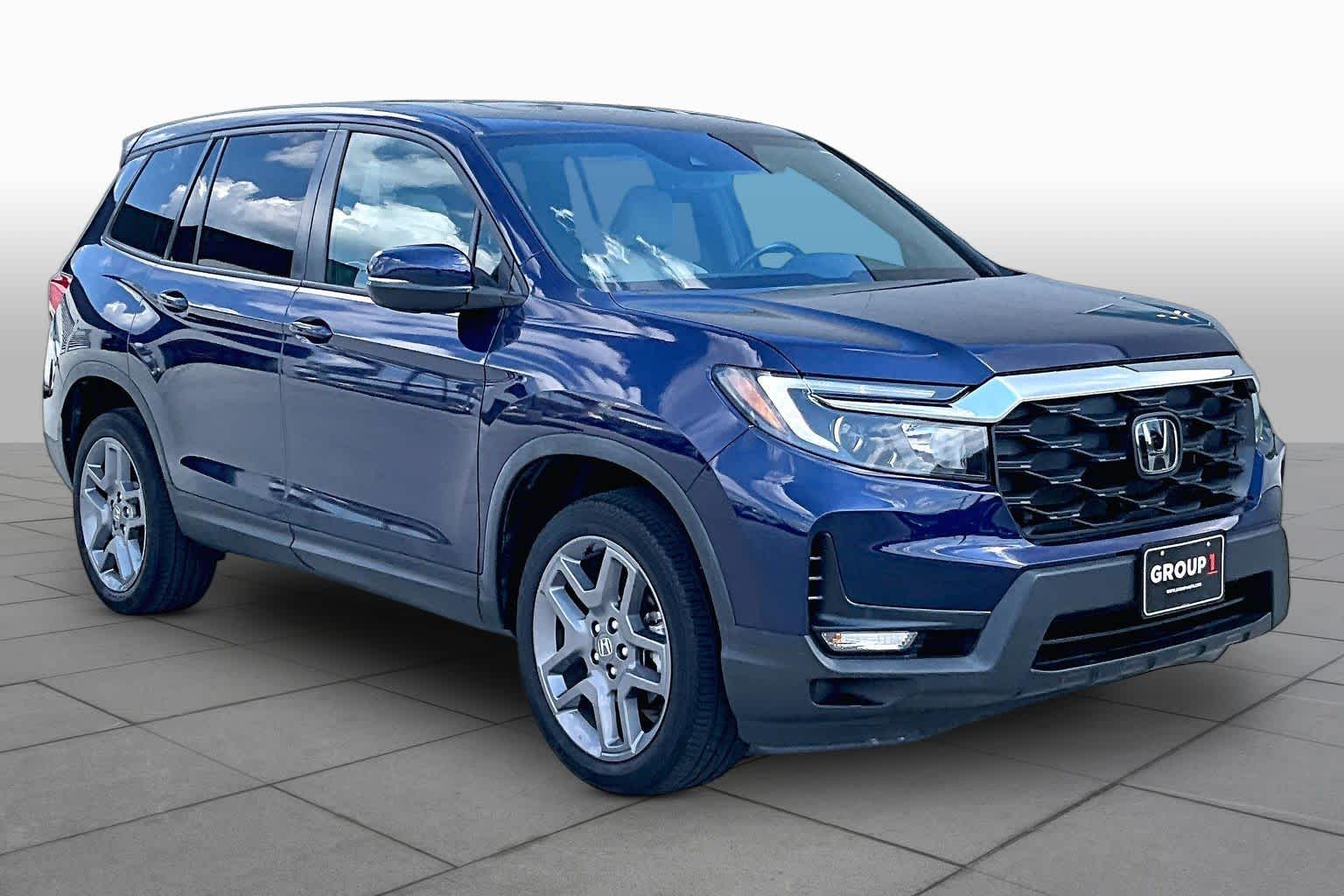 2023 Honda Passport EX-L Obsidian Blue Pearl at Team Toyota