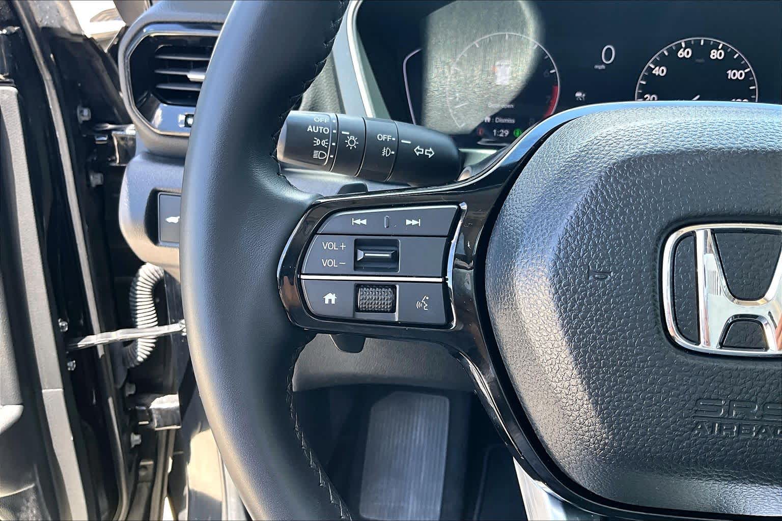 2024 Honda Pilot Touring Crystal Black Pearl at Tomball Ford