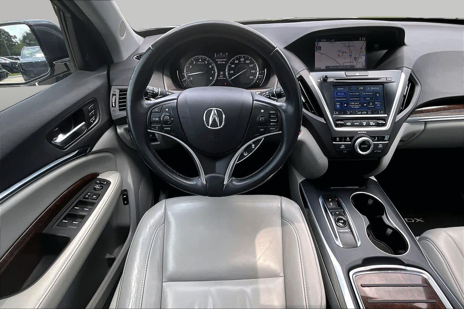 2017 Acura MDX w/Technology Pkg Black Copper Pearl at AutoNation USA Katy