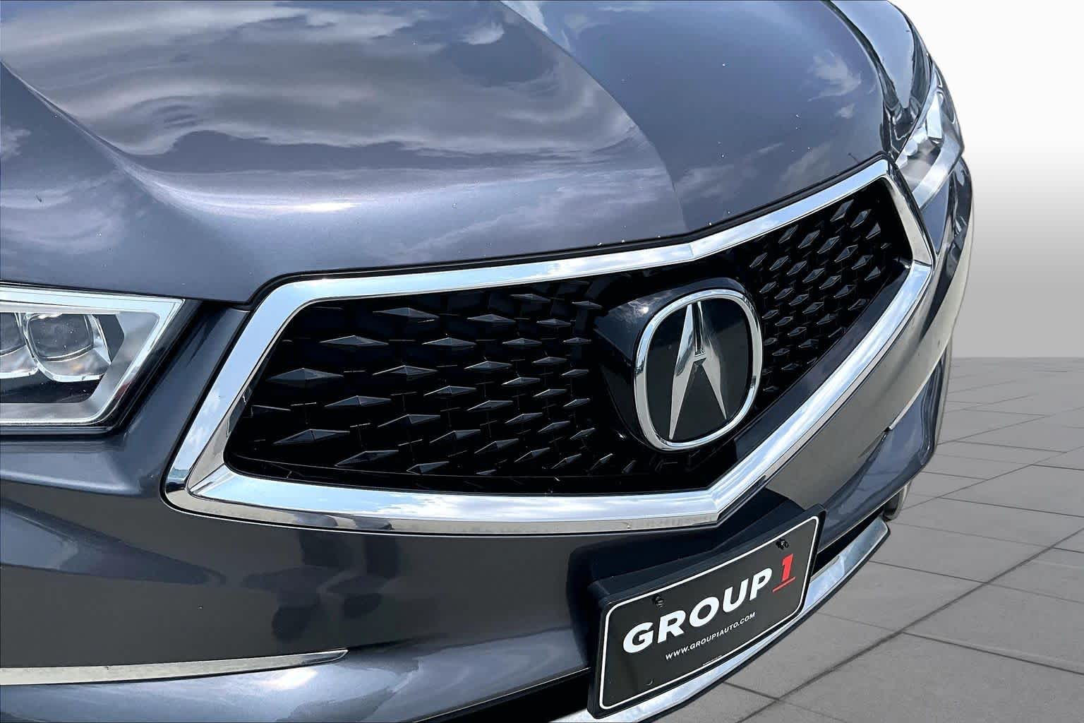2017 Acura MDX w/Technology Pkg Black Copper Pearl at AutoNation USA Katy