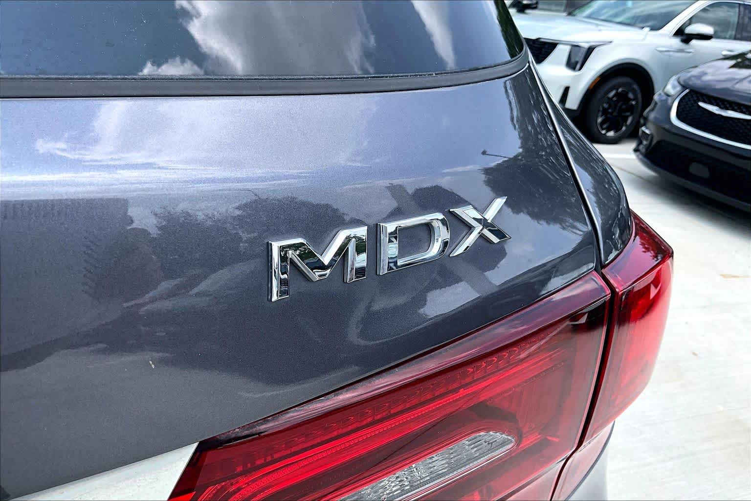 2017 Acura MDX w/Technology Pkg Black Copper Pearl at AutoNation USA Katy