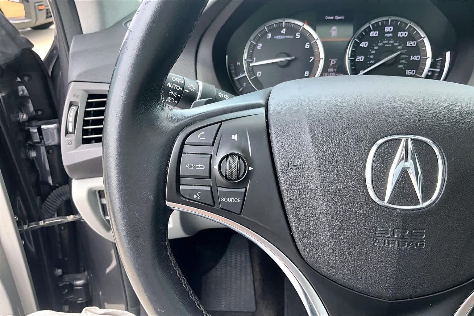 2017 Acura MDX w/Technology Pkg Black Copper Pearl at AutoNation USA Katy