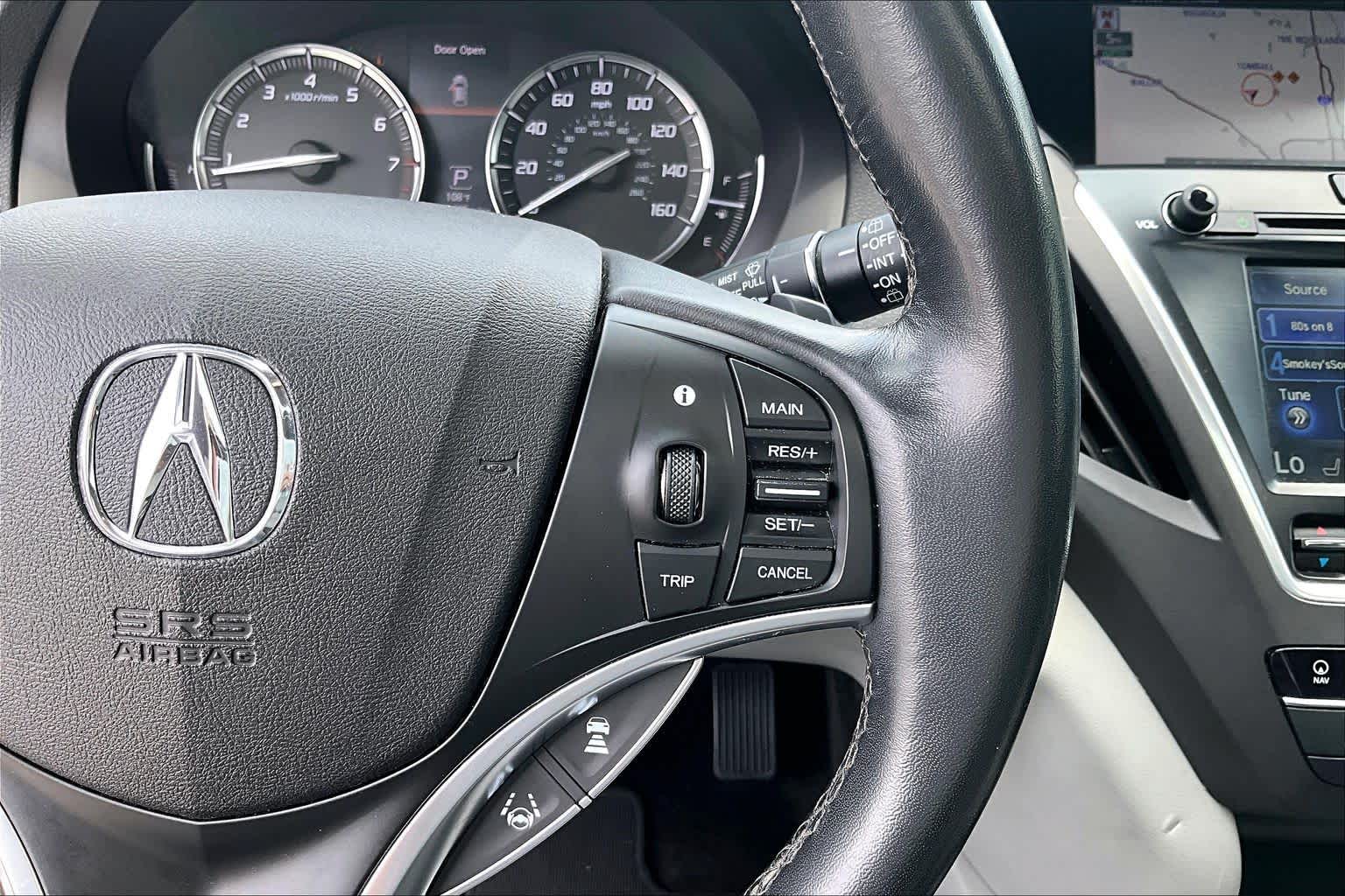 2017 Acura MDX w/Technology Pkg Black Copper Pearl at AutoNation USA Katy