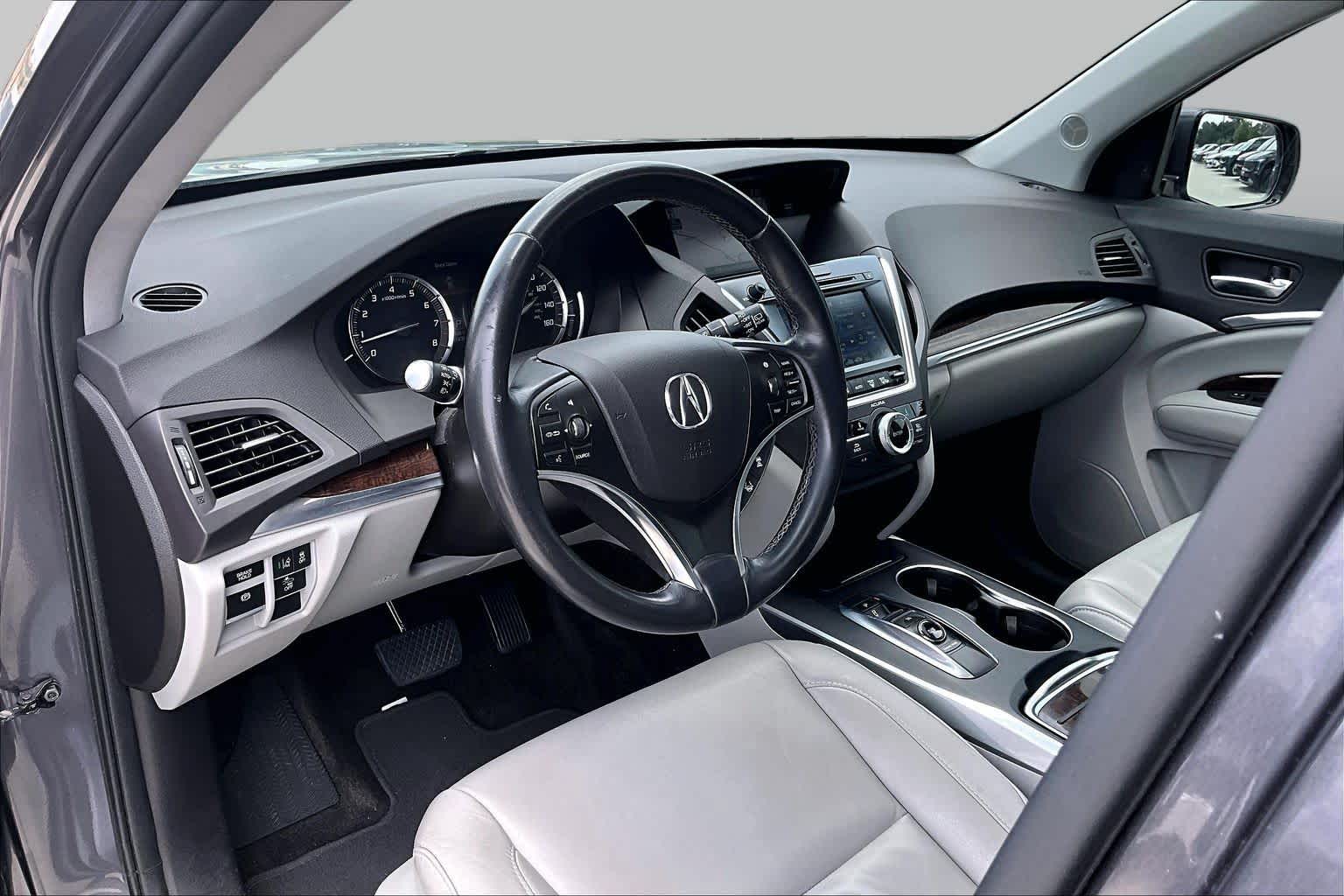 2017 Acura MDX w/Technology Pkg Black Copper Pearl at AutoNation USA Katy