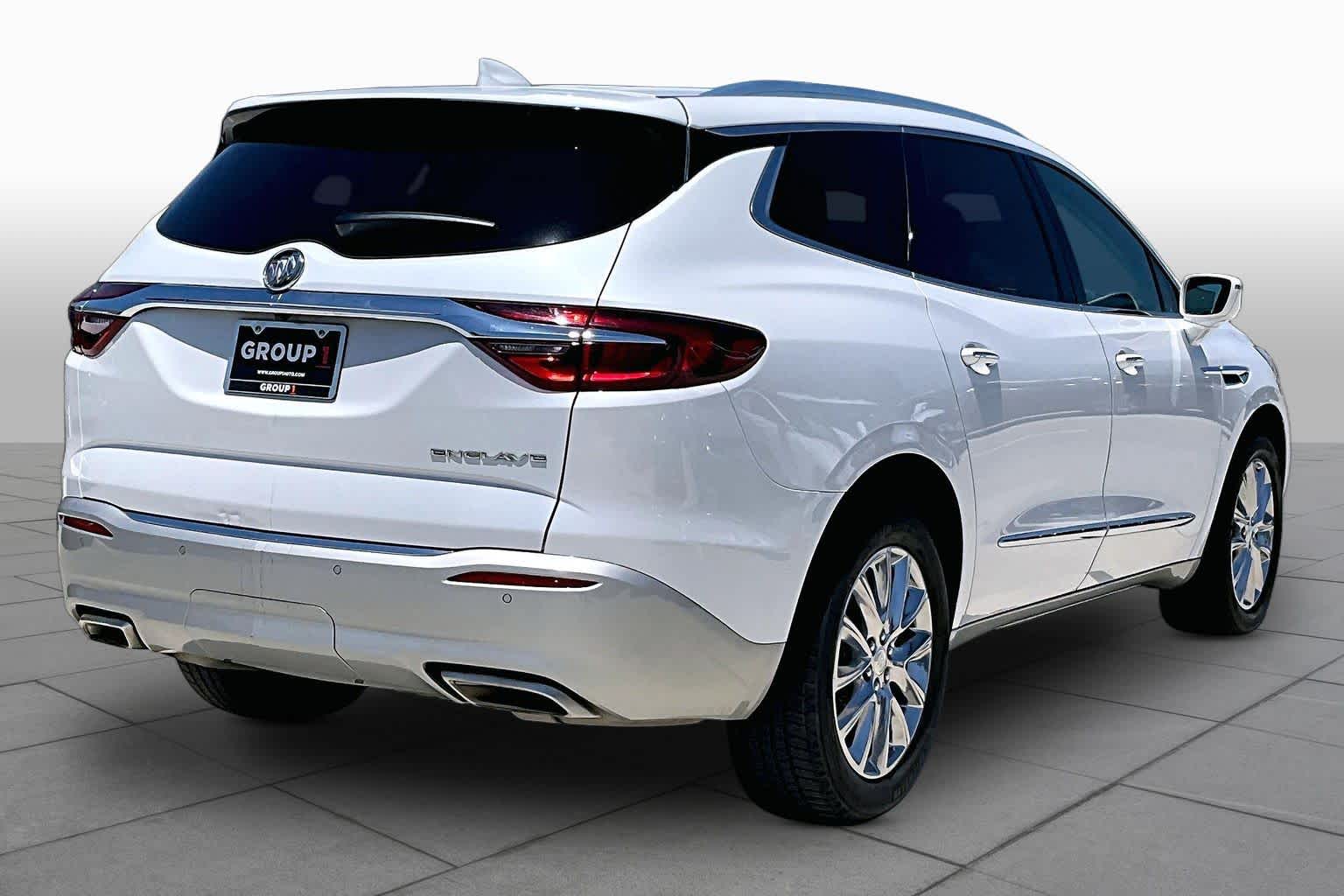 2019 Buick Enclave Premium White Frost Tricoat at Group 1 GMC Buick South