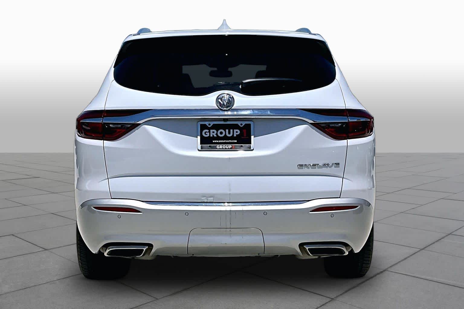 2019 Buick Enclave Premium White Frost Tricoat at Group 1 GMC Buick South