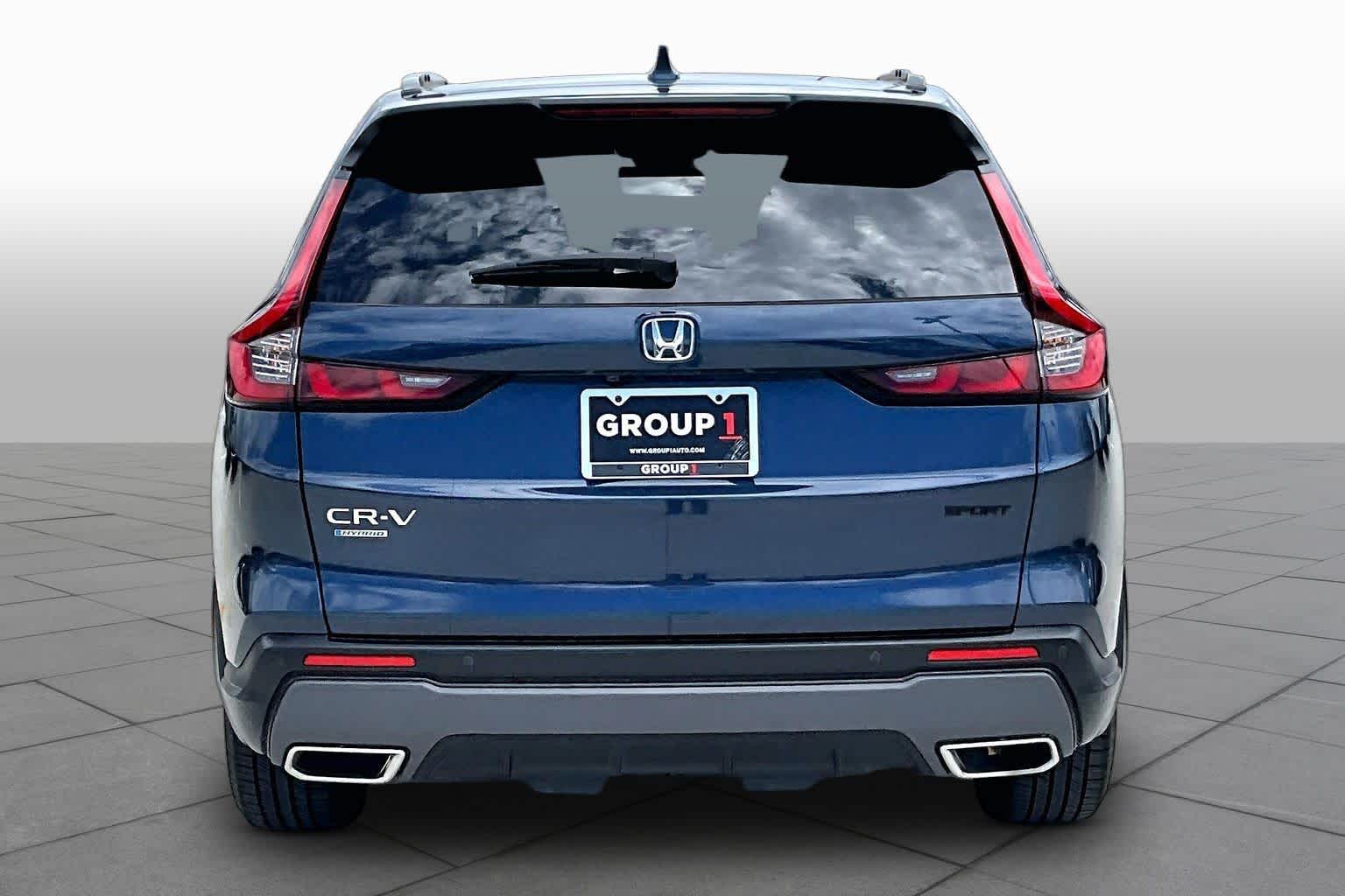 2024 Honda CR-V Hybrid Sport-L Canyon River Blue Metallic at Texan GMC Buick