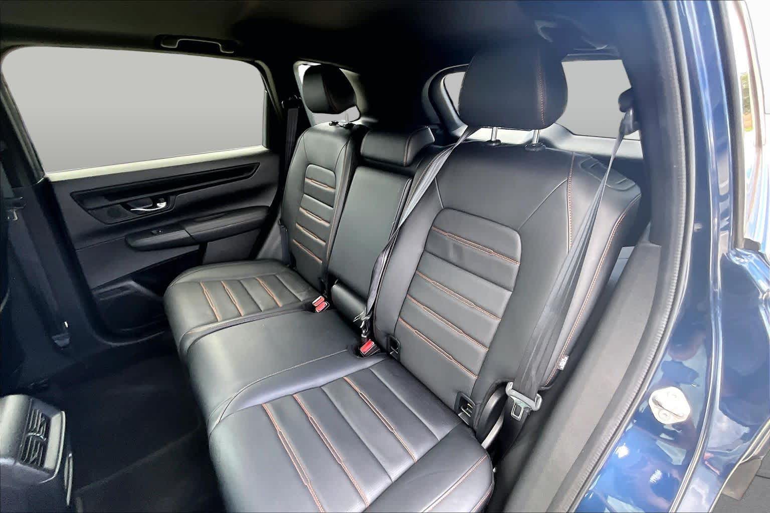 2024 Honda CR-V Hybrid Sport-L Canyon River Blue Metallic at Texan GMC Buick