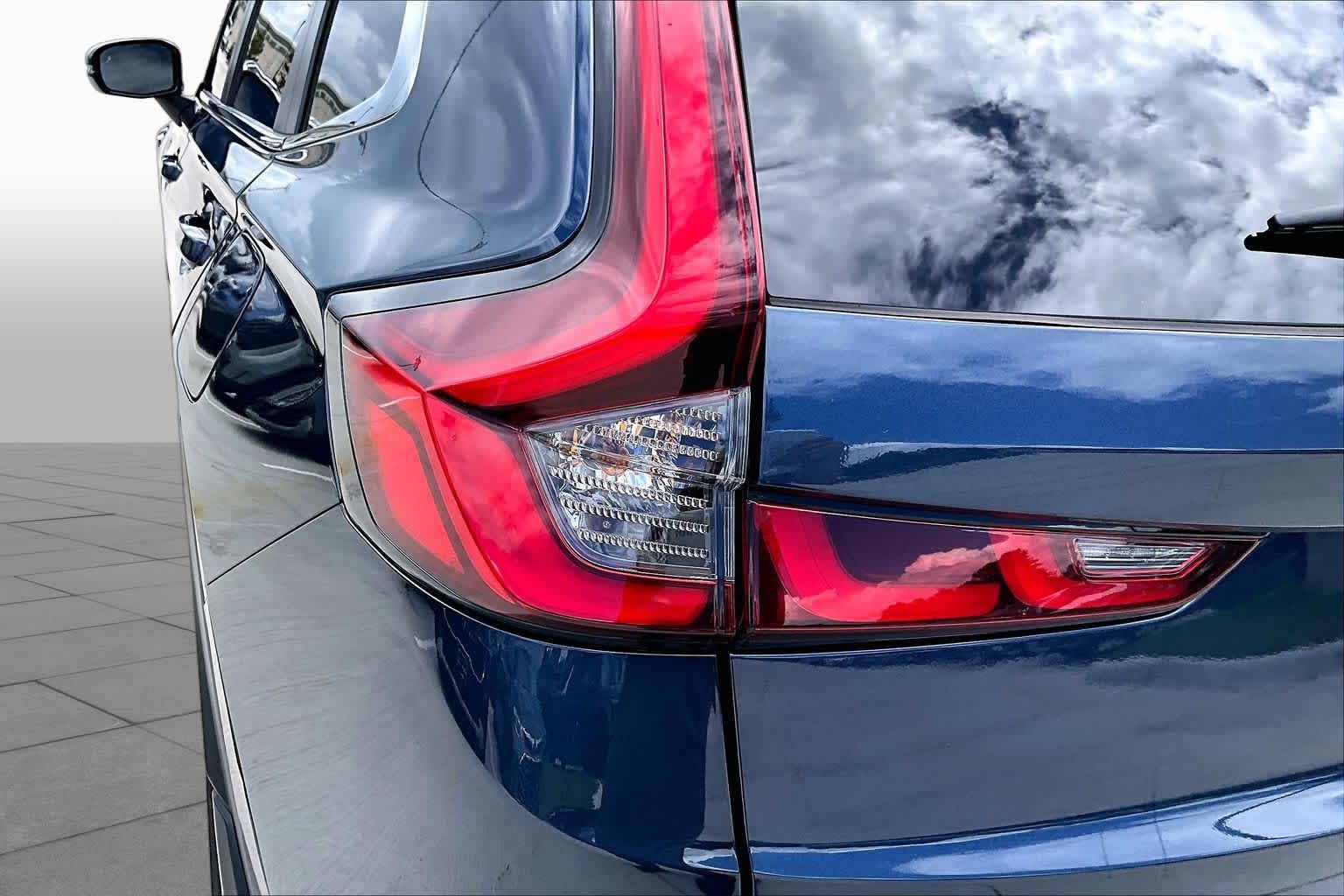 2024 Honda CR-V Hybrid Sport-L Canyon River Blue Metallic at Texan GMC Buick