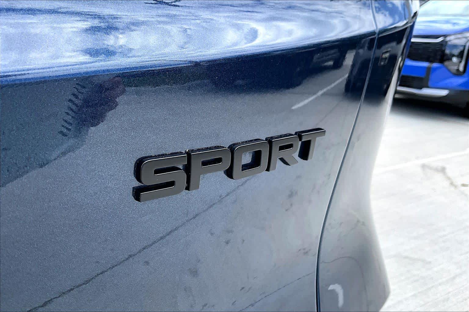 2024 Honda CR-V Hybrid Sport-L Canyon River Blue Metallic at Texan GMC Buick
