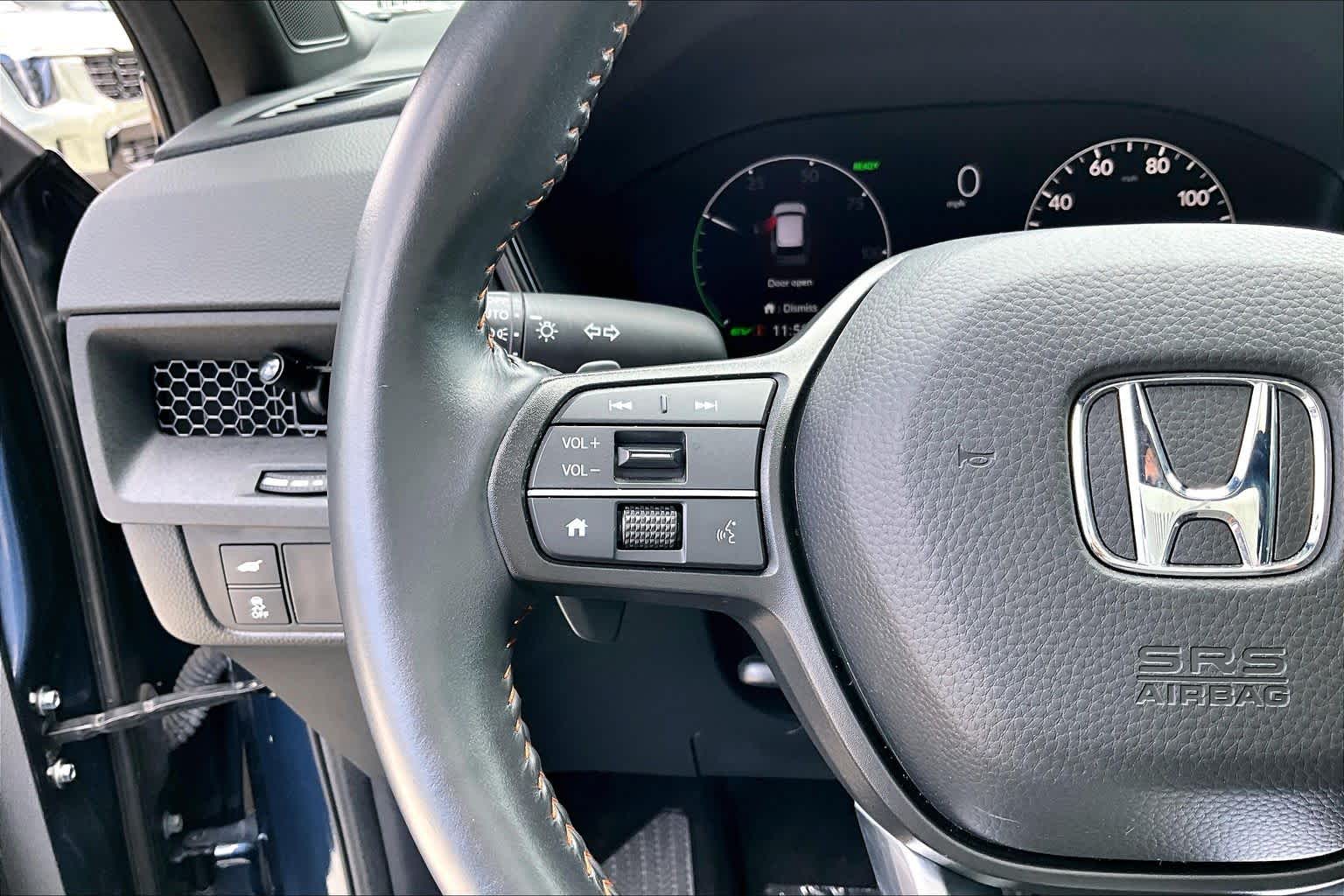 2024 Honda CR-V Hybrid Sport-L Canyon River Blue Metallic at Texan GMC Buick
