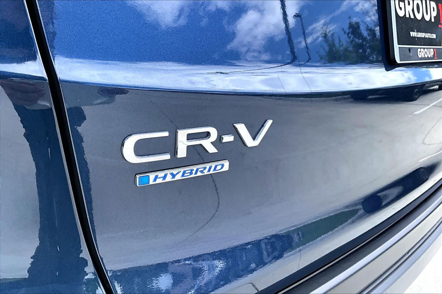 2024 Honda CR-V Hybrid Sport-L Canyon River Blue Metallic at Texan GMC Buick