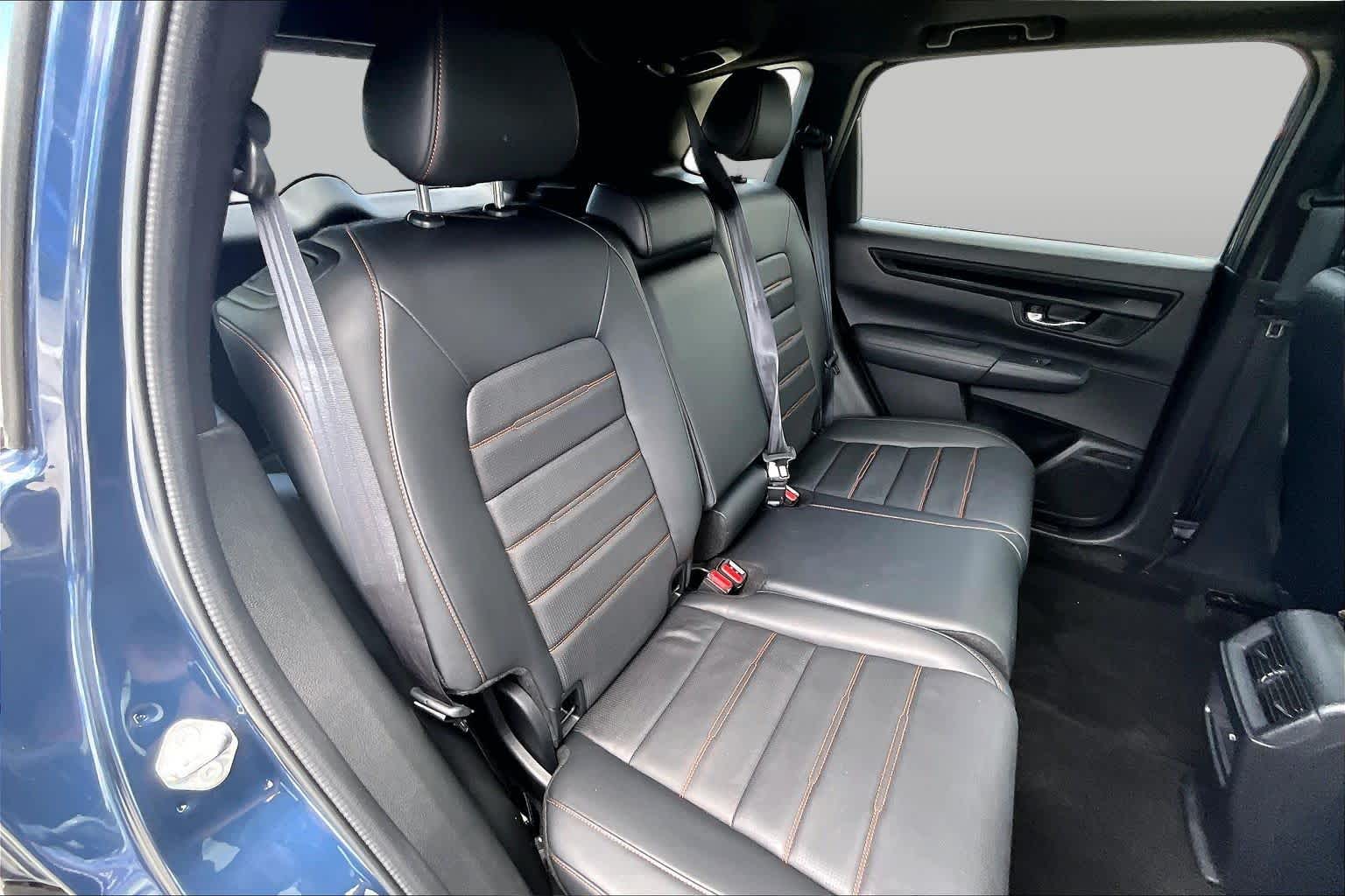 2024 Honda CR-V Hybrid Sport-L Canyon River Blue Metallic at Texan GMC Buick