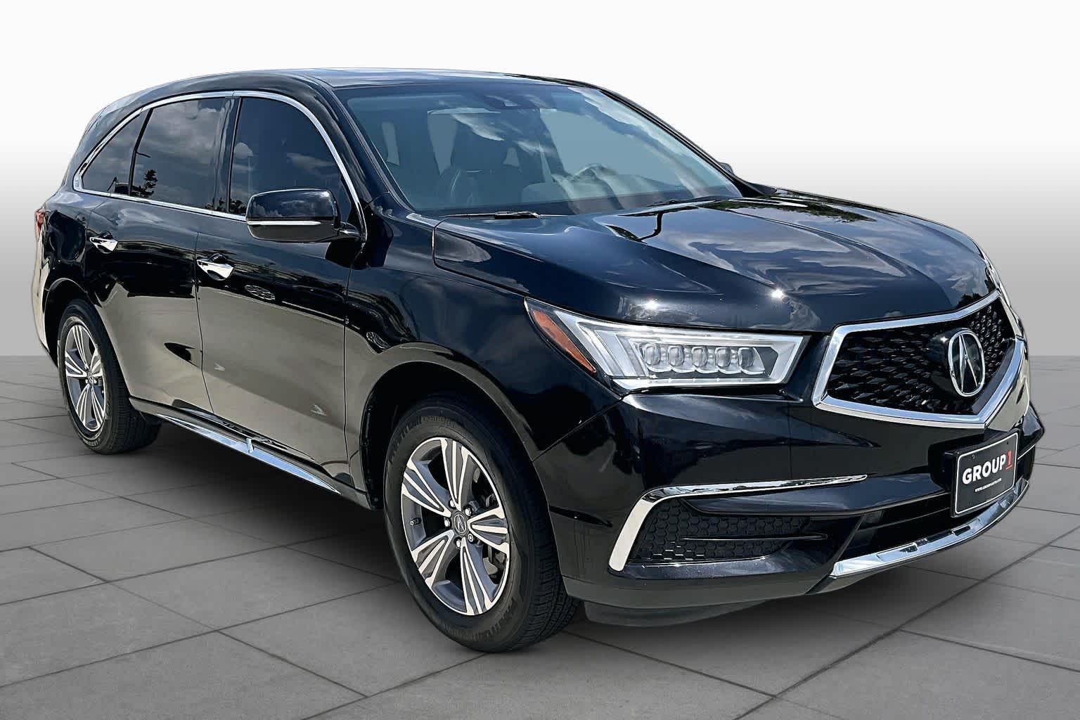 2020 Acura MDX  Majestic Black Pearl at AutoNation USA Houston