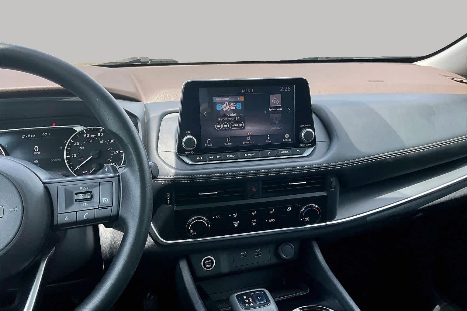 2021 Nissan Rogue S Super Black at Beck & Masten Kia